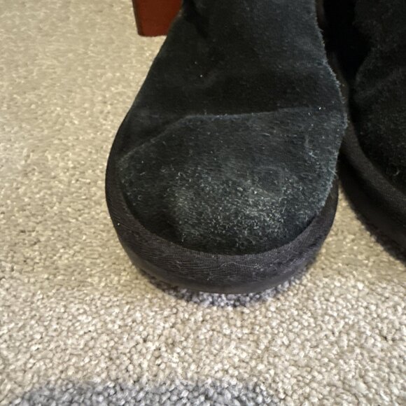 KOOLABURRA By UGG Andrah 1108611 YOUTH Women’s Boots Size 1 Fleece Lined BLACK - Picture 3 of 11